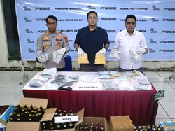 Polres Depok Tangkap 34 Tersangka Kasus Obat Keras, Sita Miras di Apartemen