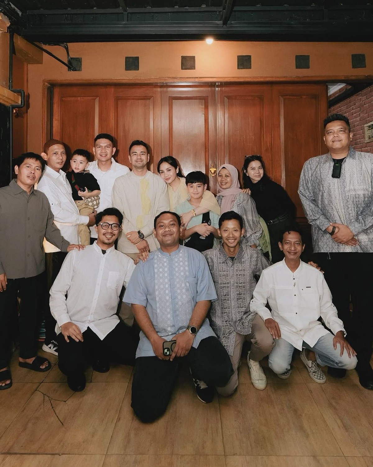 Raffi Ahmad bersama Asisten