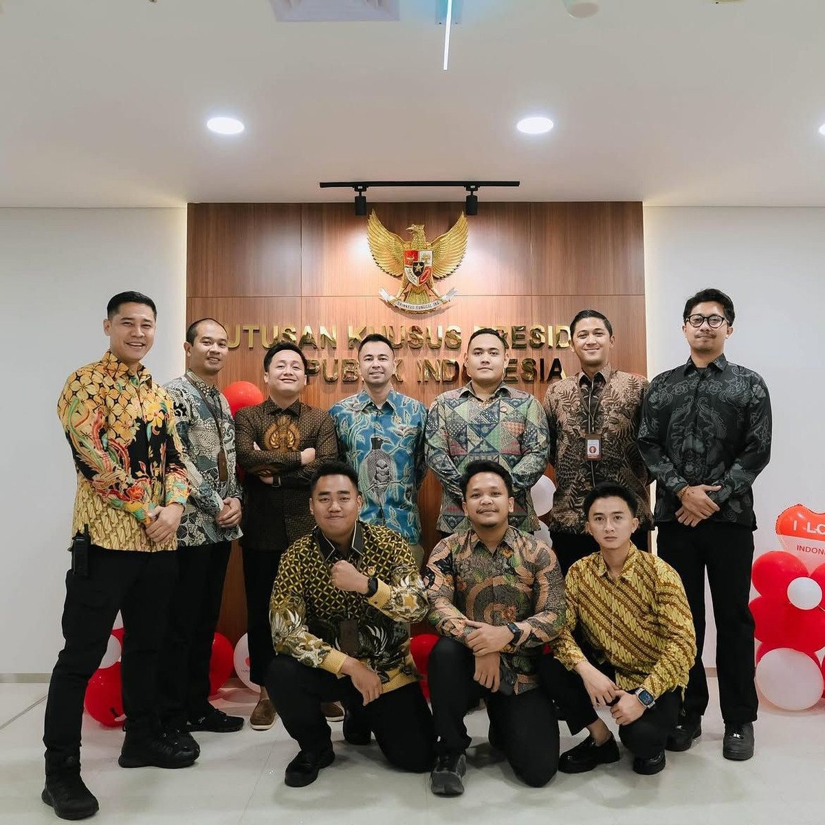 Raffi Ahmad bersama Asisten