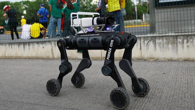 Robot-robot Berseliweran di Stadion Piala Dunia 2026