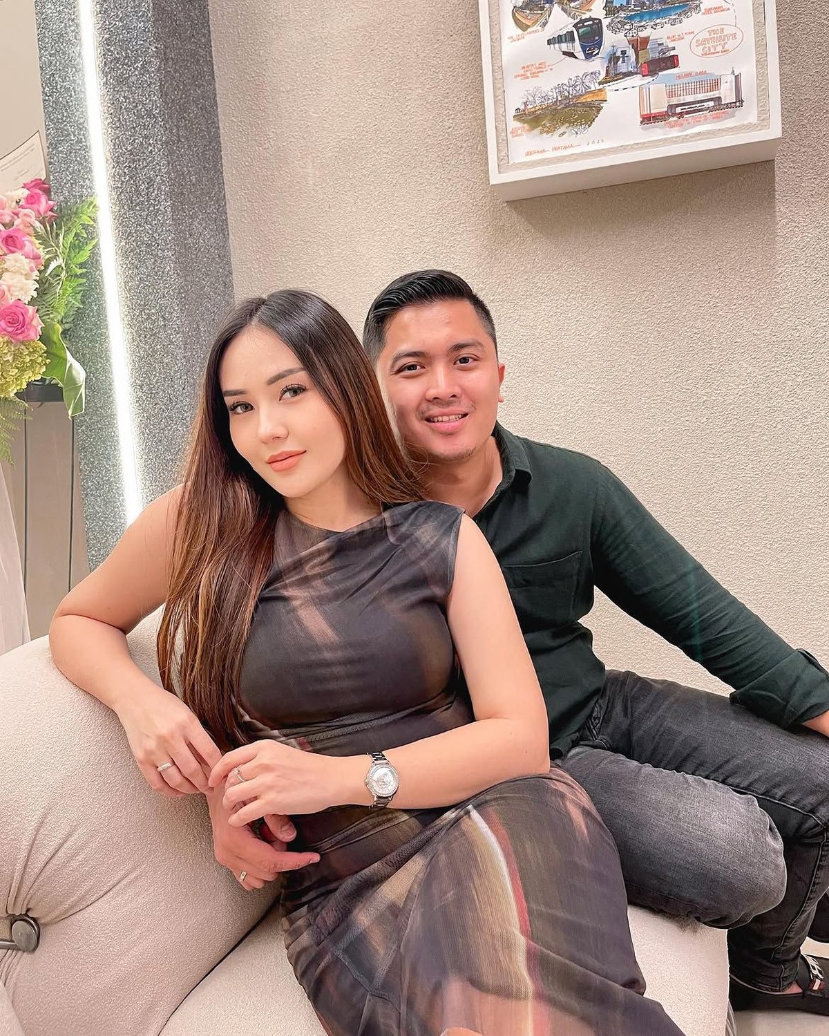 Sarah Gibson dan Suami