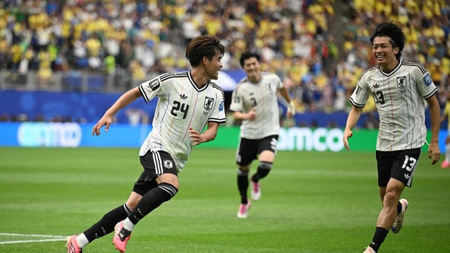 Kaishu Kano (24) bawa Jepang unggul atas Brasil pada babak pertama laga Piala Dunia 2026.