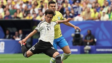 Berita Olahraga Terkini CNN Sport : Gol Luar Biasa Sano, Jepang Ungguli Brasil 1-0 Menit ke-29