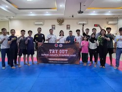 Tim Hapkido DKI Matangkan Persiapan Kejuaraan Asia dan PON Beladiri