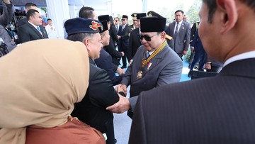 Mendagri Hadiri Upacara Hari Bhayangkara ke-80 yang Dipimpin Presiden