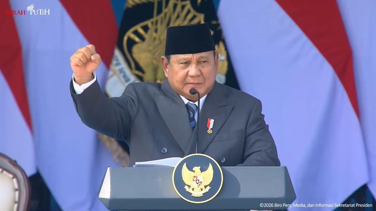 Prabowo Soroti 95 Persen Pengiriman Barang Masih Pakai Kapal Asing