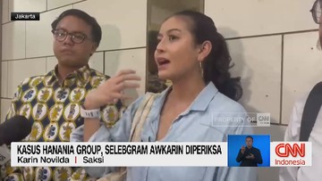 VIDEO: Kasus Hanania Group, Selebgram Awkarin Diperiksa