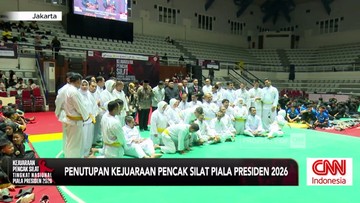 VIDEO: Kejuaraan Pencak Silat Piala Presiden 2026 Resmi Ditutup