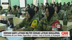 Kemhan Ganti Latihan Militer dengan Latihan Manajerial