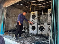 Laundry di Tabanan Ludes Terbakar, Kerugian Capai Rp 750 Juta