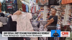 Libur Sekolah, Omzet Pedagang Pasar Beringharjo Meningkat