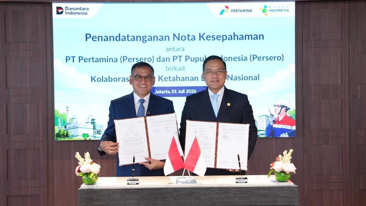 Pertamina-Pupuk Indonesia Sinergi Perkuat Ketahanan Energi dan Pangan