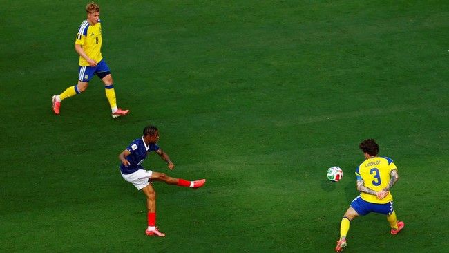 Prancis vs Swedia
