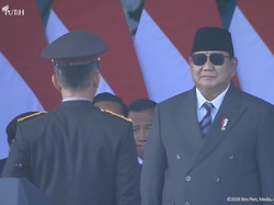 Prabowo Jadi Inspektur Upacara Hari Bhayangkara ke-80 di Satlat Brimob Cikeas