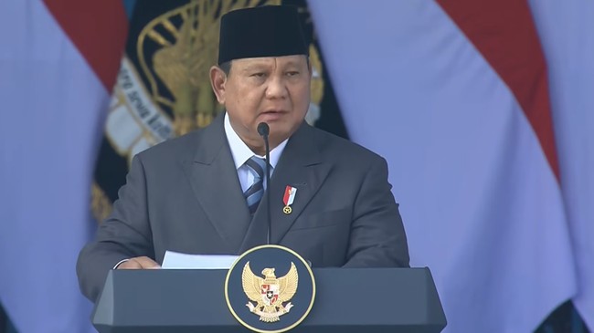 Ini Pesan Lengkap Prabowo untuk Polisi Pada HUT ke-80 Bhayangkara