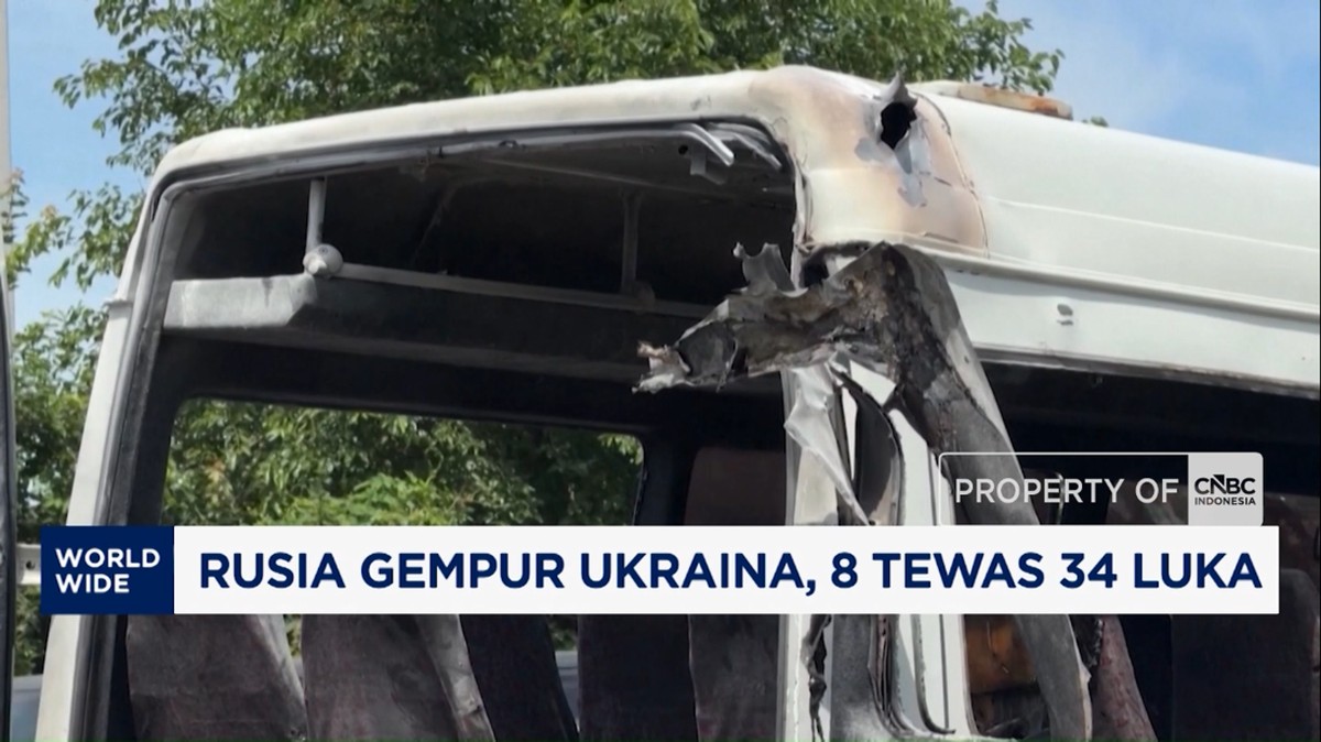 Video: Rusia Gempur Ukraina, 8 Tewas 34 Luka
