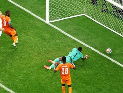 Soccer Football - FIFA World Cup 2026 - Round of 32 - Ivory Coast v Norway - Dallas Stadium, Arlington, Texas, U.S. - June 30, 2026 Norway's Erling Haaland scores their second goal REUTERS/Issei Kato
