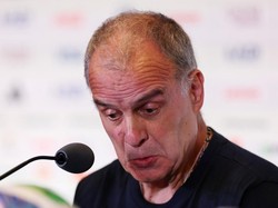 Soccer Football - FIFA World Cup 2026 - Uruguay Press Conference - Miami Stadium, Miami Gardens, Florida, U.S. - June 20, 2026 Uruguay coach Marcelo Bielsa during the press conference REUTERS/Paul Childs