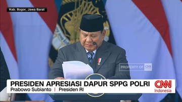 VIDEO: Presiden Apresiasi Dapur SPPG Polri di Hari Bhayangkara