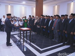 Setelah Sepupu, Walkot Bima Lantik Istri Jadi Sekdis-Ipar Jadi Kabag Umum