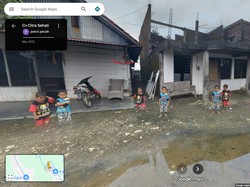 Viral! Aksi Bocah Lucu Kage Bunshin Ala Naruto di Google Maps