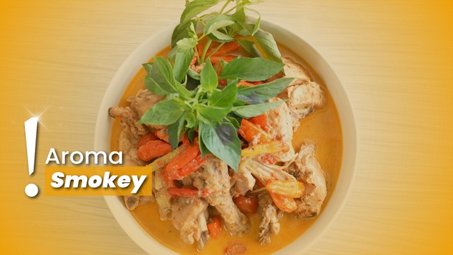 Resep Ayam Bakar Terasi Kuah Santan ala Chef Steby, Auto Kalap!