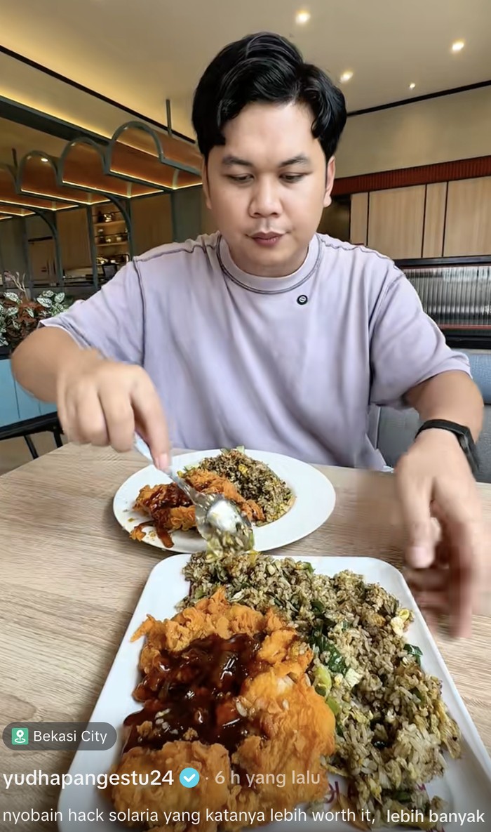 Deretan hack makan hemat di Solaria