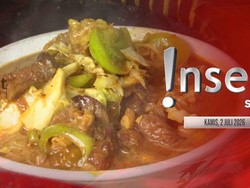 Insert Siang: Claudia Andhara Kalap Cobain Tongseng-Ayam Cabe Ijo di Kemang