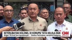 Kejaksaan Agung terus mengembangkan penyidikan kasus dugaan korupsi tata kelola Badan Gizi Nasional (BGN). Penyidik menemukan dugaan keterlibatan seorang kolonel TNI aktif berinisial BU dalam pengadaan sepeda motor listrik.