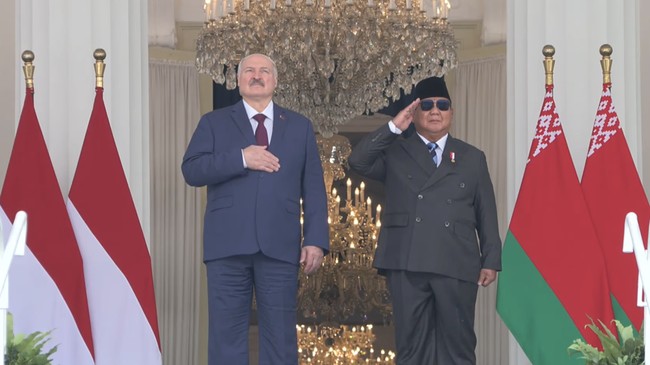 Prabowo Sambut Kunjungan Presiden Belarus, Bahas Roadmap Kerja Sama