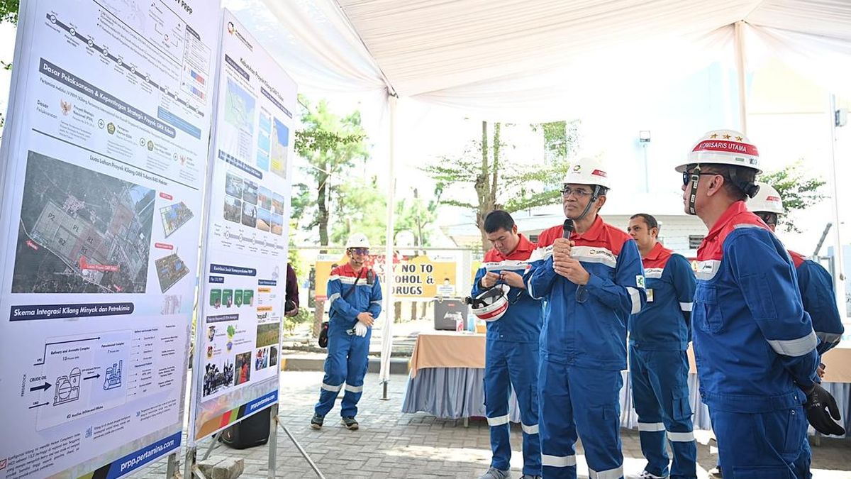 Komut Pertamina Cek Proyek Strategis dan Infrastruktur Energi di Tuban