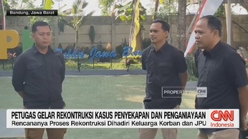 Petugas Gelar Rekonstruksi Kasus Penyekapan di Bandung