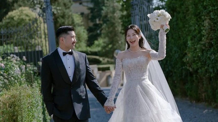 Sederet Gaun Pernikahan Arden Cho, Mulai dari Tradisional hingga Pesona Bak Fairy Tale