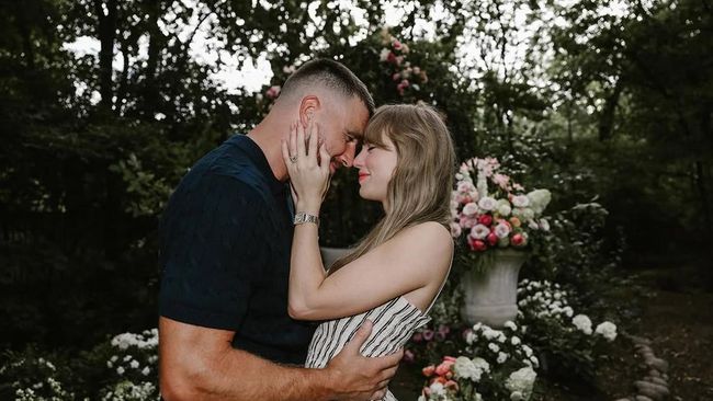 Pesan Mantan Pacar Usai Travis Kelce Resmi Nikahi Taylor Swift