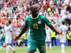 Soccer Football - FIFA World Cup 2026 - Round of 32 - Belgium v Senegal - Seattle Stadium, Seattle, Washington, U.S. - July 1, 2026 Senegal's Habib Diarra celebrates scoring their first goal IMAGN IMAGES via Reuters/Blake Dahlin