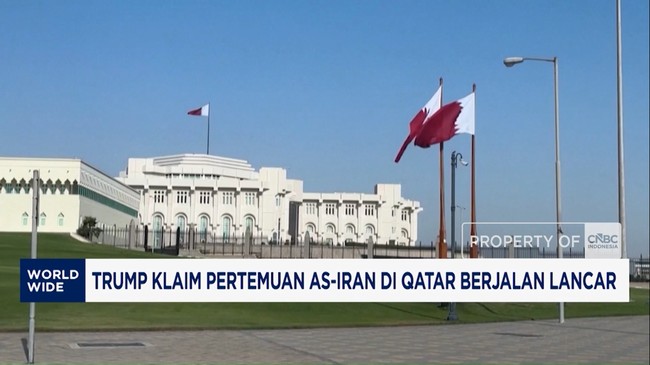 Video: Trump Klaim Pertemuan AS-Iran di Qatar Berjalan Lancar