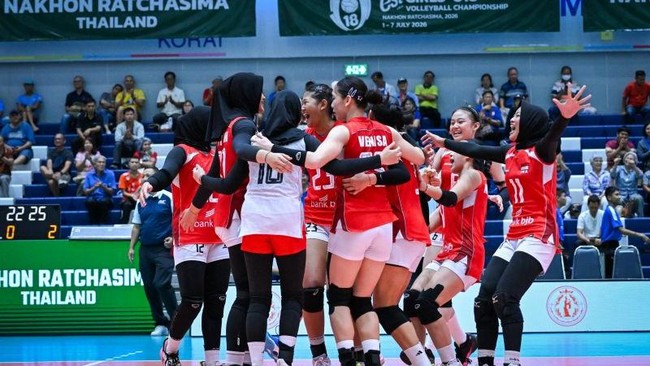 Timnas Voli Putri Indonesia U-18. Dok PBVSI