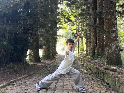 Keren, Intip Aksi Zubayr Putra Lindswell Kwok Lakukan Gerakan Wushu seperti Ibunda