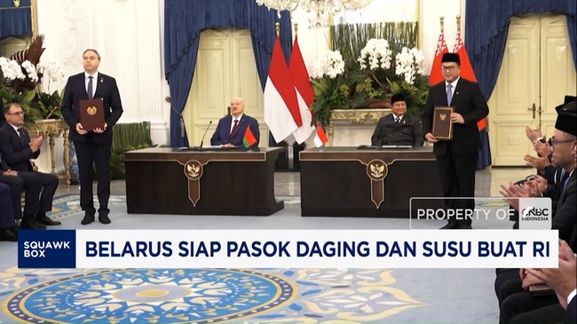 Video: Belarus Siap Pasok Daging dan Susu buat RI