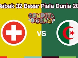 Cover Live Report - Babak 32 Besar Piala Dunia 2026 (Swiss vs Aljazair)