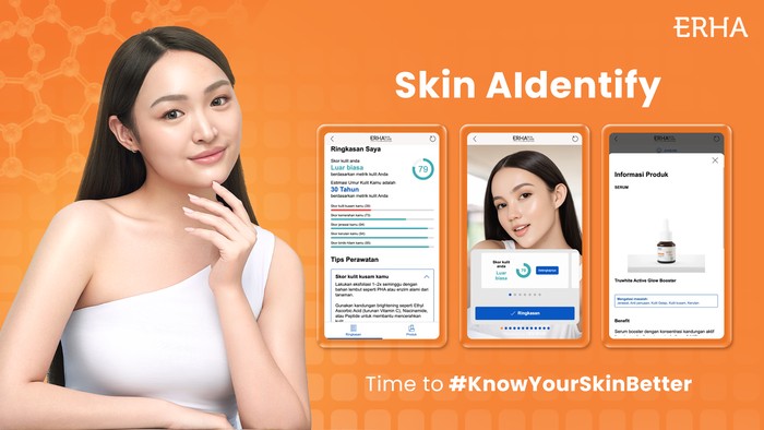 ERHA Skincare Group Luncurkan Skin AIdentify, Asisten AI Pintar untuk Dapatkan Kulit Sehat
