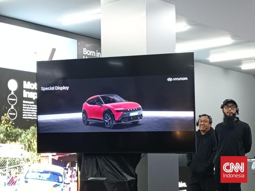 Hyundai Ioniq 3 bakal dipamerkan di GIIAS 2026.