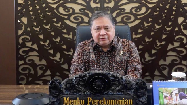 Menteri Koordinator Bidang Perekonomian Airlangga Hartarto