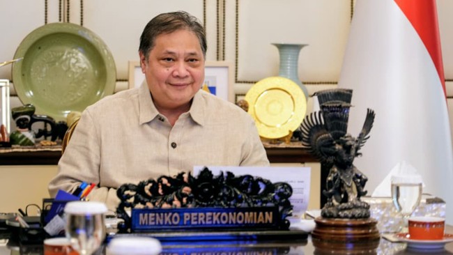 Menteri Koordinator Bidang Perekonomian Airlangga Hartarto