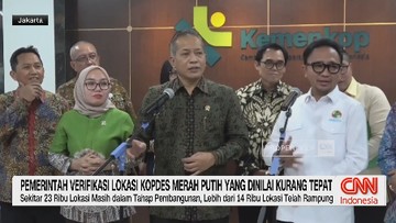 VIDEO: Pemerintah Verifikasi Lokasi Kopdes yang Dinilai Kurang Tepat