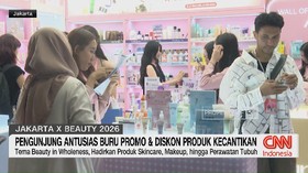 Pengunjung Antusias Buru Promo & Diskon Produk Kecantikan