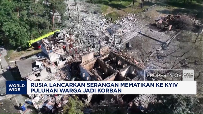 Video: Rusia Lancarkan Serangan ke Kyiv, Puluhan Warga Jadi Korban