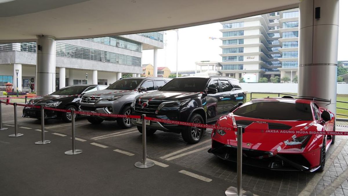 Disembunyikan di Gang, Lamborghini Bos Tambang Aseng Disita Kejagung