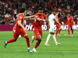 Soccer Football - FIFA World Cup 2026 - Round of 32 - Switzerland v Algeria - BC Place, Vancouver, Canada - July 2, 2026 Switzerland's Dan Ndoye celebrates scoring their second goal REUTERS/Lee Smith