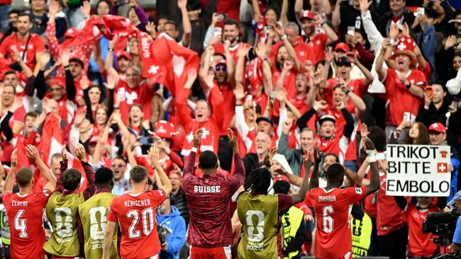 FOTO: Swiss Terlalu Tangguh, Aljazair Tersisih dari Piala Dunia 2026